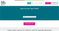 Desktop Screenshot of lookcookandeat.com